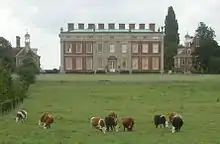 Wotton House, Buckinghamshire (1714), möglicherweise entworfen von Elizabeth Wilbraham