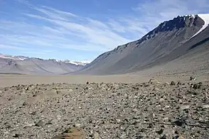 Wright Valley, das größte antarktische Trockental