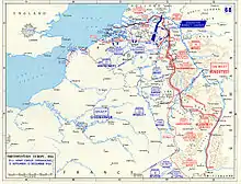 Westfront Ende September 1944 (nach der Operation Market Garden)