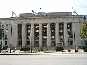 Wyandotte County Courthouse, gelistet im NRHP Nr. 02000398