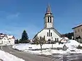 Ortszentrum mit Kirche