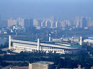 Das Yanggakdo-Stadion im August 2012