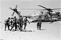 CH-53D Sea Stallion Yas'ur der 118. Staffel „Night Riders“ im Jom-Kippur-Krieg 1973