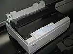 Epson LX-300+ Nadeldrucker, für Farbdruck erweiterbar