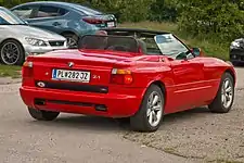 Heckansicht des BMW Z1