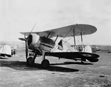 Gloster Gladiator Faith auf dem Flugfeld Ta'Qali