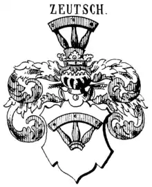 Wappen derer von Zeutsch