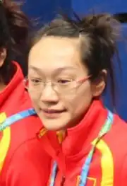 Zhou Yan bei den Olympischen Winterspielen 2010 in Vancouver