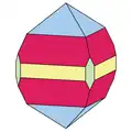 7. prismatisch-dipyramidal, „kugeliger“ Habitus