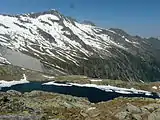 Zittauer Hütte mit Unterem Wildgerlossee