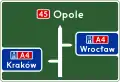 E-1bAutobahn-Auffahrtswegweiser