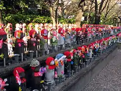 Jizōs am Zōjō-ji, Minato, Präfektur Tokio