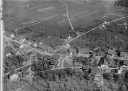 Hegnau, historisches Luftbild von 1920, aufgenommen aus 200 Metern Höhe von Walter Mittelholzer