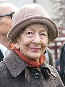 Szymborska w Krakowje w 2009 lěśe.