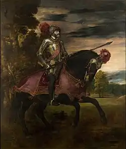 Ο Κάρολος Ε΄ έφιππος στην μάχη του Μύλμπεργκ, 1548, Μαδρίτη, Μουσείο του Πράδο
