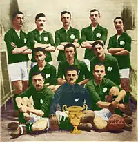 Η πρωταθλήτρια ομάδα το 1922