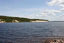 Insulo Ärjä en la Oulujärvi