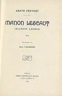 Manon Lescaut