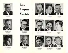 Loka Kongresa Komitato; UK de Esperanto 1960, Bruselo