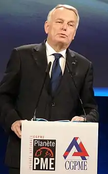 Jean-Marc Ayrault en la Planedo PME  la 18-an de junio 2013.