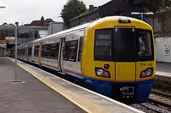 Class 378 en London Overground.