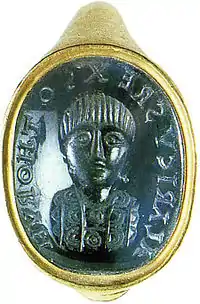 Sigela ringo de Alariko la 2-a. Vieno, Kunsthistorisches Museum