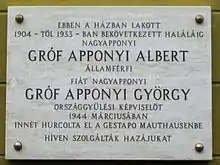 György Apponyi (1898 - 1970)