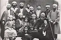 Familianoj kaj kunuloj de Bahá'u'lláh en 1867