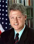 Bill Clinton 2010, 2006, 2005, kaj 2004 (finalinto en 2015, 2013, kaj 2007)