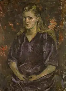 Anna Mahler (1921), portreto de Broncia Koller-Pinell