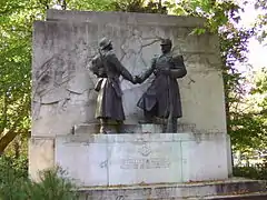 Monumento pri mondomilito en Hegyvidék