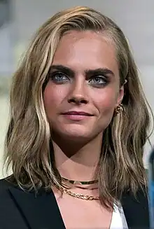 Delevingne dum 2016 en San Diego Comic-Con