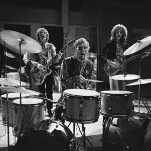 Cream ludante por la nederlanda televido en 1968.