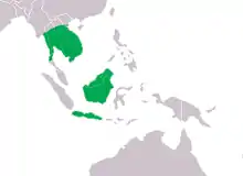 Crocodylus siamensis Distribution.png