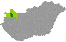 Distrikto Csorna (Tero)