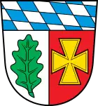 blazono de la distrikto Aichach-Friedberg