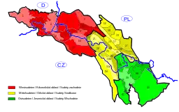 Geografia membrigo de Sudetoj