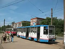 Tramo KTM-8 en Dzerĵinsk