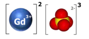 gadolinia (III) sulfato