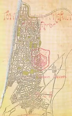 Masterplan por Tel-Avivo, 1925