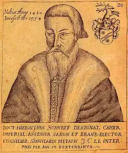 Bildo de Hieronymus Schurff.