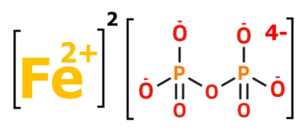 Fera (II) pirofosfato