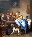 Jan Steen, Infanoj instruas dancadon al kato