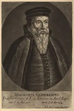 Joachim Camerarius(1500-1574)