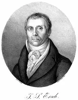 Johann Samuel Ersch(1766-1828)