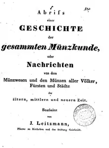 Historio de la Numismatiko, 1828