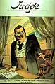 Kovrilpaĝo de 1906 de la gazeto Judge montranta kartunon de la Usona Prezidento Theodore Roosevelt fare de Eugene Zimmerman.