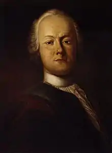 Friedrich Gottlieb Klopstock pentrita de Caspar Füssli