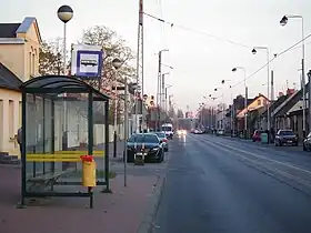 Tram-haltejo en Konstantynów Łódzki