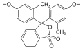 metakrezola sulfonaftaleino